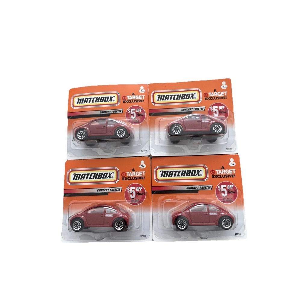 Matchbox Concept 4 Beetle Target Exclusive 2000 Red Y2K Toys